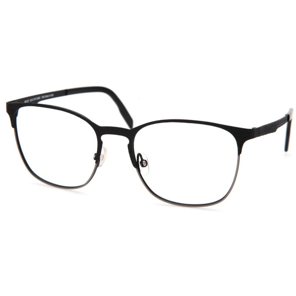NEW Maui Jim MJO2107-02MG Black Faux Wood EYEGLASSES FRAME 54-19-145 Italy